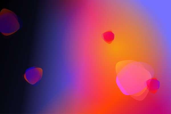 multicolor-gradient-behind-petals-and-geometric-shapes